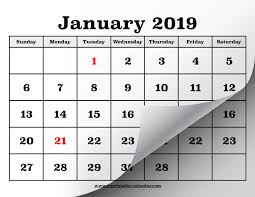 Listed below are the free monthly calendar for 2021 year. Printable Calendar Pages For 2019
