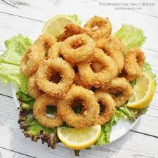Melt In Your Mouth Panko Fried Calamari Sand And Sisal Recipe Calamari Recipes Cooking Calamari Fried Calamari