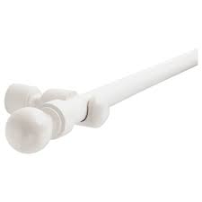 Portion Gardinenstangen Set Weiss Las 210 Cm Ikea Deutschland Curtain Rods Ikea Curtain Rods White Curtain Rod