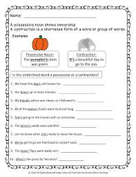 Possessive Or Contraction Freebie Includes Answer Key Www Facebook Com Positivelypassionateaboutteaching Engaging Lesson Plans Possessives Engaging Lessons