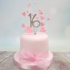 You'll want two types of icing for each cake layer. 16th Birthday Cake Simple Top Birthday Cake Pictures Photos Images