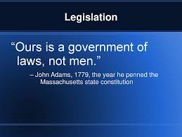 Ours Is A Government Of Laws Not Men Ppt Download