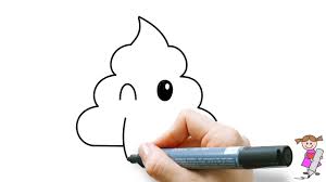 Leer Om Een Lachende Poep Emoticon Te Tekenen Voor Kinderen Youtube Tekenen Voor Kinderen Leer Tekenen Voor Kinderen