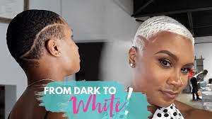 This is the process most salons use to transform dark hair into a pale snow white or beige white blonde shade fast, even though you risk some amount of damage. How I Dye My Hair White Mistakes To Avoid Youtube