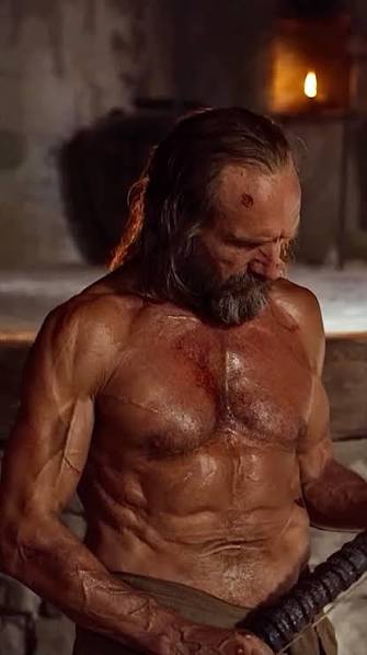 Ralph Fiennes’ physique in The Return (2024) is very much “ropey”. 🏹⁣, ⁣,  “The Return” (2024) tells the epic story of Odysseus, who, after 20 years  of perilous journeys, finally returns to Ithaca. ...