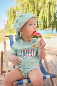 Uv schutz kleidung baby, abdeckung, die den kopf des kindes aus einem material gefertigt ist, die nicht die hitze der sonne absorbieren. Lassig Uv Shirt Mit Upf 50 Rashguard Caravan Mint Proudbaby At