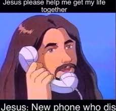 Find images of baby jesus. It S About Little Baby Jesus On The Telephone With His Mama Memes