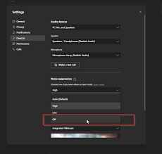 Create a free account and start enjoying noisli! Disable Background Noise Cancelling In Team Microsoft Tech Community