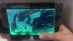 Stand Light Up Dock Shield Pour Nintendo Switch Pokemon Edition Youtube