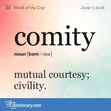 Comity Word Of The Day Dictionary Com Unusual Words Uncommon Words Words
