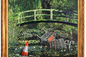 The musée marmottan monet opened its spaces to impressionism in 1940, when it became home to monet's iconic impression, sunrise. Sotheby S To Sell Banksy S Show Me The Monet Barron S