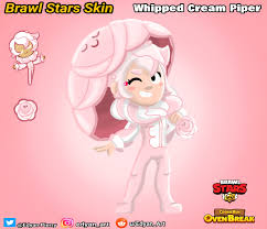 Brawl Stars x Cookie Run] Whipped Cream Piper. : r/Brawlstars