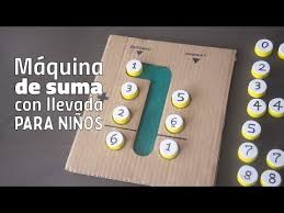 Yotube juegos matematicos para niños de prescolar. Como Hacer Una Maquina De Suma Con Llevada Para Ensenar A Sumar Unidades Y Ensenar A Sumar Material Didactico Para Matematicas Juegos Didacticos De Matematicas