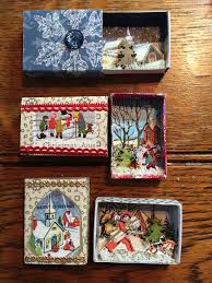 Christmas Matchbox Scenes Made By Jane Corbett Matchbox Crafts Xmas Crafts Christmas Crafts