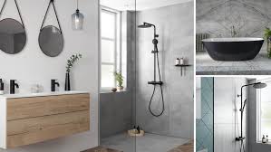 Edles design und hochwertige verarbeitung zeichnen diese aus waschtisch und möbel bestehende badkombination aus. Wie Weiss Und Chrom Nur Besser Schwarze Badarmaturen Plan One