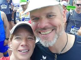 Gladbecker Jörg und Sandra Priester finishen in Stockholm