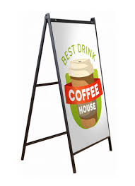 Protective overlays we offer clear overlays for both. A Frame Sign Holder 24x36 Outdoor Sign Displays Display Aisle