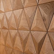 Daim curved 3d wood wall panels. Pyramid 3d Wooden Wall Panels From The Edge Series Form At Wood