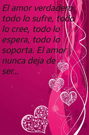 El Amor Nunca Deja De Ser