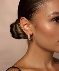 Maya Pearl Hoop Earrings