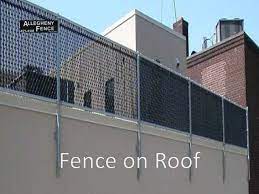 Ecostone fencing withstands constant hurricane force. Pittsburgh Industrial Chain Link Fencing Allegheny Fence