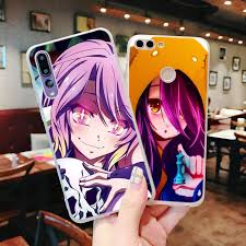 Silicone Phone Case Game No Life Anime For Huawei P Smart 2019 P30 P20 P10 P9 P8 Mate 20 10 Pro Lite Plus Nova 3i Cover Anime Matita