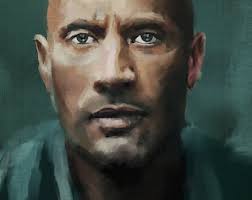 Canvas Print Peter Blume THE ROCK Original American Art Print Ready to Hang  Decor Classic Art Reproduction Modern Living Room Wall Art