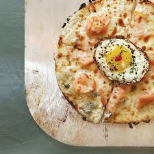 In this plate, we put a spin on bagels and shmear by putting it on naan flatbread with goat cheese. Sauce Magazine Recipe Smoked Salmon Flatbread Spread