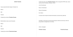 Contoh surat kuasa pengambilan yang benar. Ini 13 Contoh Surat Kuasa Yang Paling Sering Digunakan Akseleran Blog