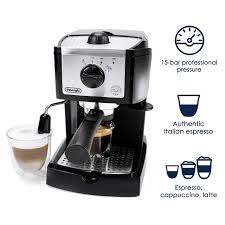 Coffee machine delonghi bean to cup cleaning pigs ears succulent. De Longhi Ec155 15 Bar Pump Espresso And Cappuccino Maker Walmart Com Walmart Com