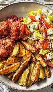 Bifteki Griechische Hackballchen Rezept Hellofresh Rezept Hackballchen Rezept Rezepte Kartoffelecken Rezept