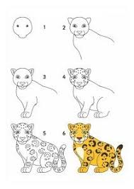 Make a handle by gluing a wooden dowel or a craft stick at the back of the paper plate. 14 Drawing Of A Cheetah Ideas In 2021 Cheetah Drawing Animal Drawings Drawing For Kids