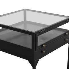 These are usually container elements, which by nature are box shaped. 32 Off Four Hands Four Hands Shadow Box End Table Tables