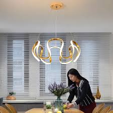 You can also measure kitchen: Pendant Led Minimalist Lamp Dining Table Set Rings Light Fixtures For Kitchen Island Dining Room Lighting Hanging Lamps Bedroom Pendant Lights Aliexpress