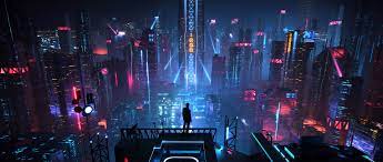 I really hope that cyperpunk 2077 will influencer mainstream gaming enough that there will be more upcoming cyberpunk genre projects in gaming, movies and tv. Digital Art Men City Futuristic Night Neon Science Fiction Futuristic City Cyberpunk Xuteng Pan Environment Cyberpunk City City Wallpaper Scene Design