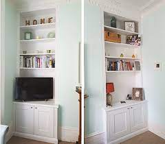 A rough guide to building a diy victorian style alcove cupboard. How We Making Our Alcove Cupboards With Bookshelves Jv Carpentry