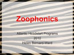 Zoophonics Presentation
