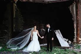 Black lace appears incredibly romantic and elegant, making it an excellent choice for a wedding gown. The Good Bones Behind A Great Wedding Weddingday Magazine