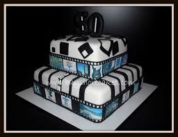 Cinema Movie Birthday Party 50th Birthday Cakes For Men Birthday Cake 50th Birthday Cake