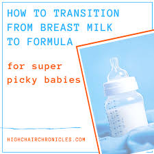 Your baby's weight or age doesn't affect the amount of breast milk he/she consumes each day. How To Transition From Breast Milk To Formula Super Picky Baby Edition High Chair Chronicles