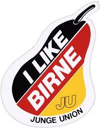 Seine worte sind zeitlos gültig. Lemo Objekt Aufkleber I Like Birne