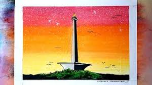 Gambar mewarnai buah mangga belajarmewarnai info. Mewarnai Monas Gabrez