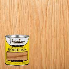 This color is a lighter brownish/cedar color of the 1501 cedartone. Varathane 1 Qt Golden Pecan Classic Wood Interior Stain 339715 The Home Depot