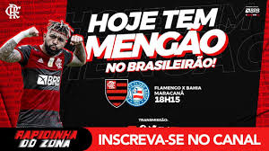 Últimas do flamengo, tabela do brasileirão e carioca, tudo sobre a maior torcida do mundo. Hoje Tem Mengao Tudo Sobre Flamengo X Bahia Youtube