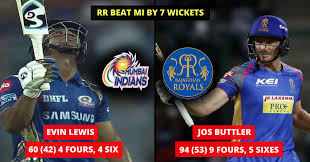 As per these cricket match predictions, we can say, in this match stars are slightly favoring mumbai indians. Match 47 Ipl 2018 Jos Buttler S Amazing Batting Grabbed The Victory For Rr Against Mi
