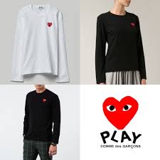 Their colors, cuts, patterns, and how they play around with delicate did you get your dose of japanese clothing yet? Japan Play By Comme Des Garcons Long Sleeves Shirt Men S Fashion Tops Sets Tshirts Polo Shirts On Carousell