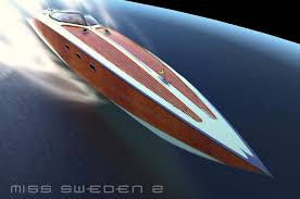 Actunautique Strand Craft Usa Miss Sweden 2 En Hommage Aux Canots Suedois En Bois Des Fifties Speedboten Boten Jachten