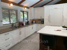 Then i did the same with the trim colour. Chantilly Lace Painting Guys