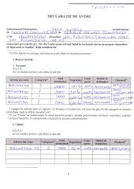 Formulare declaraţii de avere şi interese. Primaria PorumbeÈ™ti Papp Gyorgy Declaratii De Avere Si De Interese