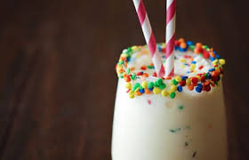 Protein 2g * percent daily values are based on a 2000 calorie diet. Cake Batter Milkshake Recipe How To Make A Milkshake With Ice Cream